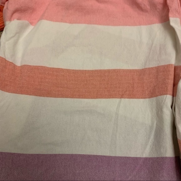 Anthropologie Kimono Pink Colorblock - Picture 4 of 7